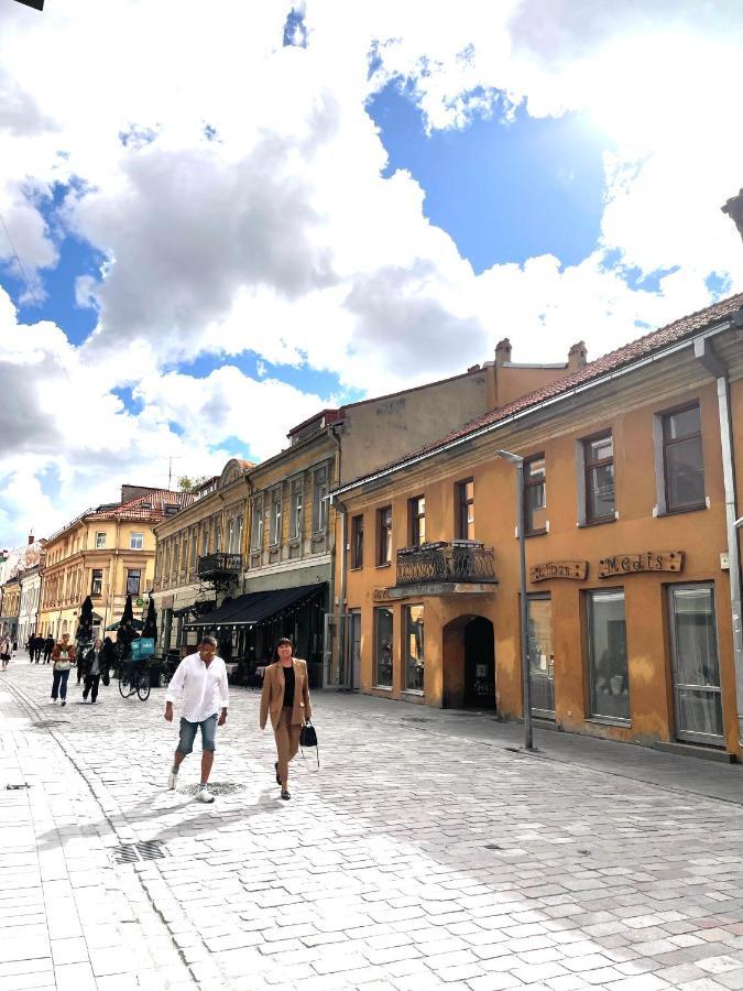 Stylish Apartment In The Heart Of Kaunas Old Town Bagian luar foto